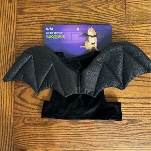 Bootique Sparkly Black Bat Wings Pet Costume